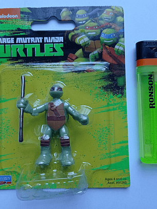 Miniatura Donatello 2019 Tmnt Playmates Nickelodeon Ninja