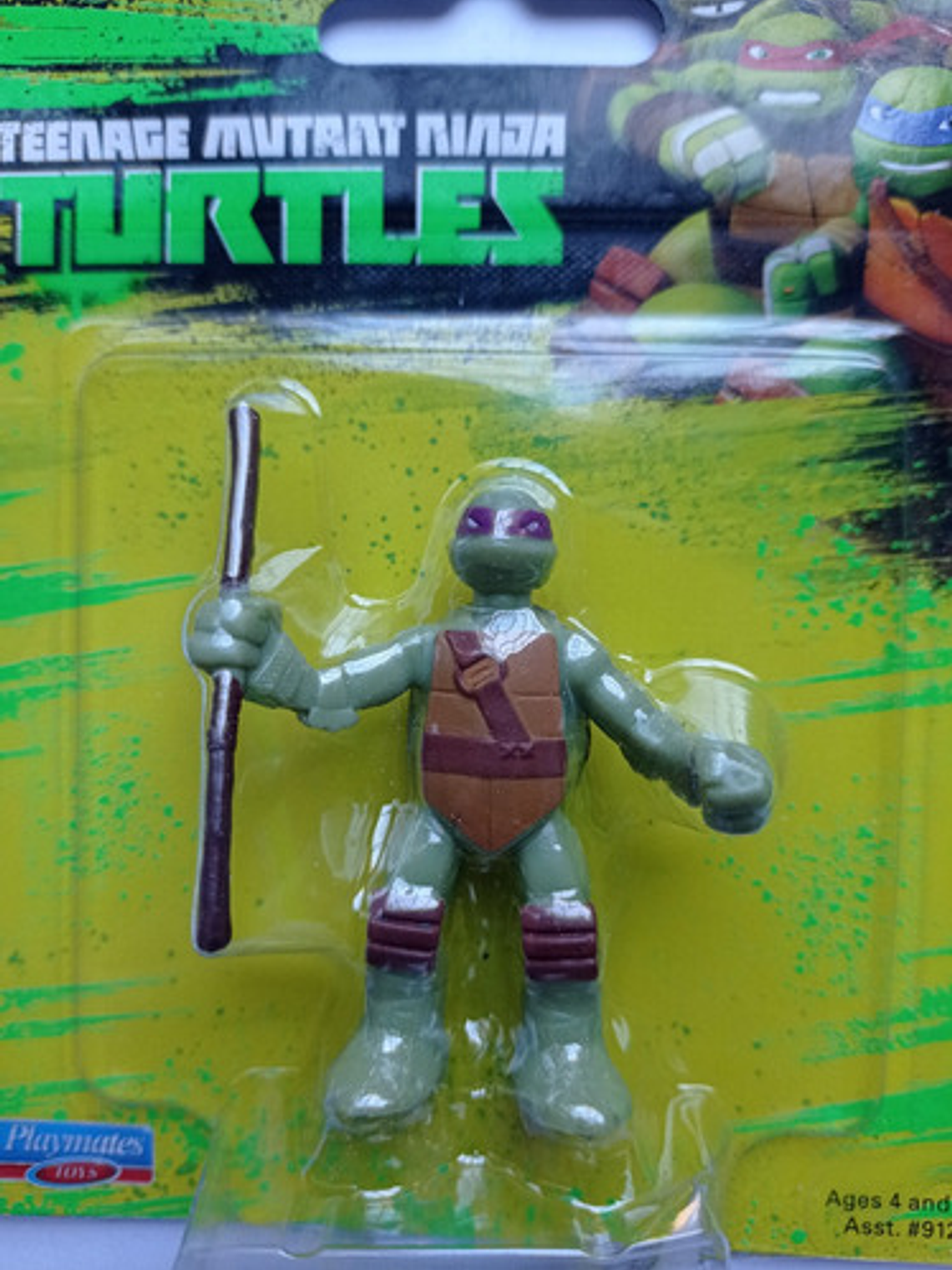 Miniatura Donatello 2019 Tmnt Playmates Nickelodeon Ninja 3