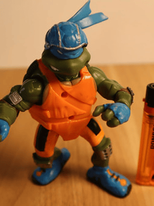Scootin' Leo 2003 Tmnt Tortugas Ninja