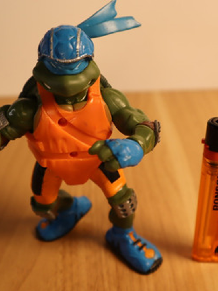Scootin' Leo 2003 Tmnt Tortugas Ninja 7