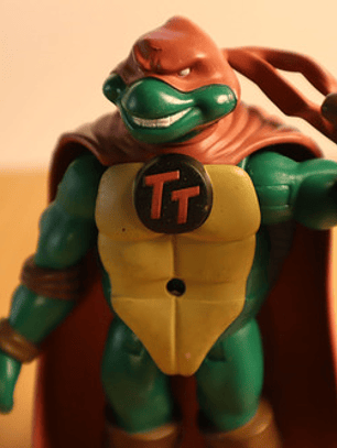 Turtle Titan Mike 2004 Tmnt Tortugas Ninja Michelangelo