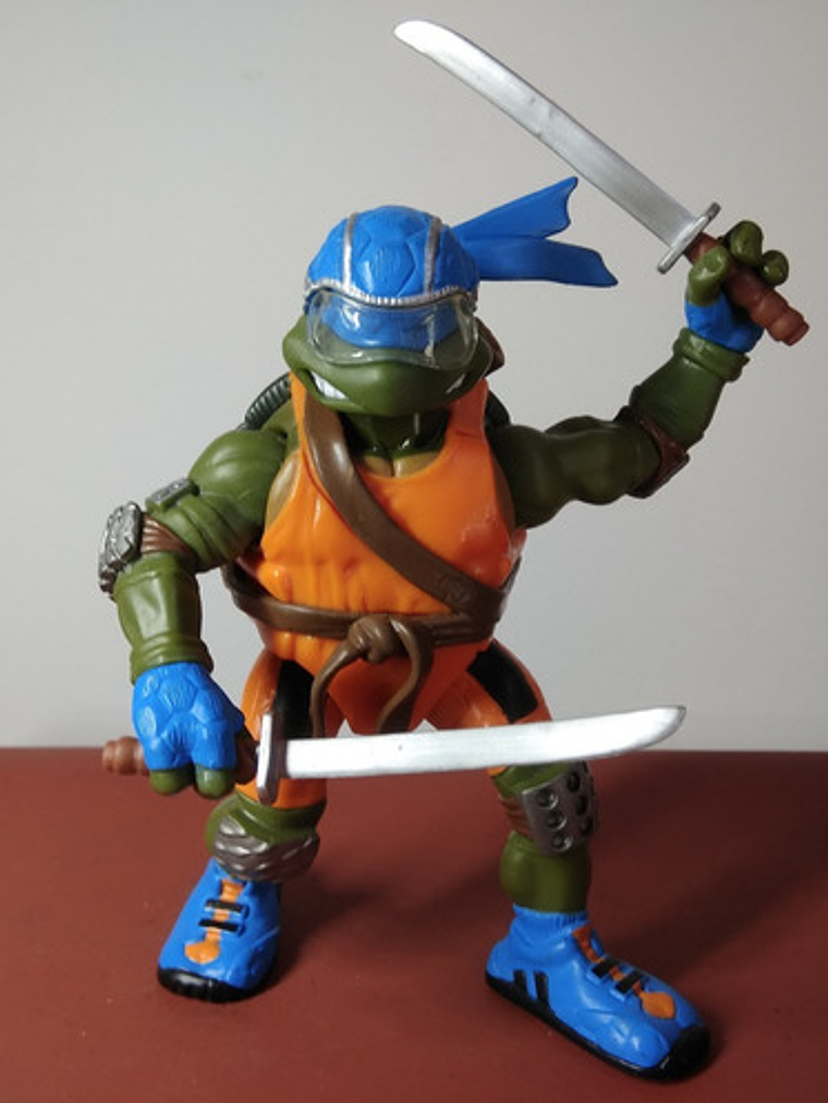 Scootin' Leo 2003 Tmnt Tortugas Ninja Playmates 1