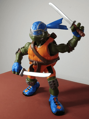 Scootin' Leo 2003 Tmnt Tortugas Ninja Playmates
