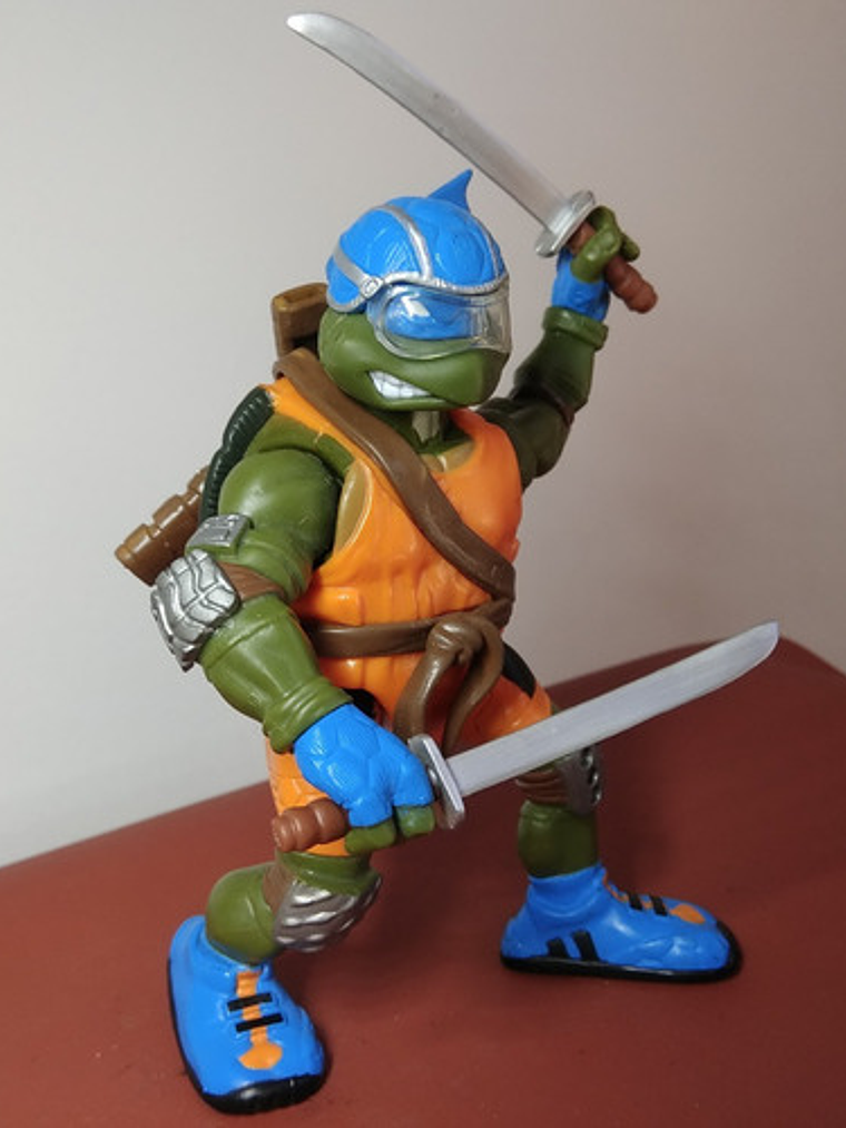 Scootin' Leo 2003 Tmnt Tortugas Ninja Playmates 3