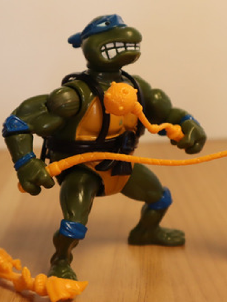 Sword Slicin' Leonardo (completo) 1990 Tmnt Tortugas Ninja 3