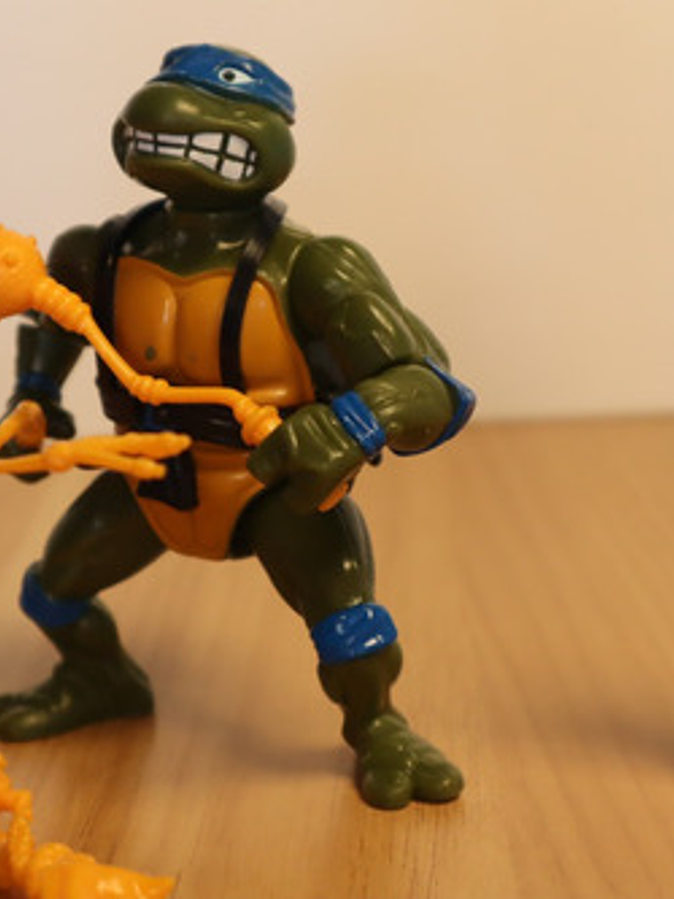 Sword Slicin' Leonardo (completo) 1990 Tmnt Tortugas Ninja 6