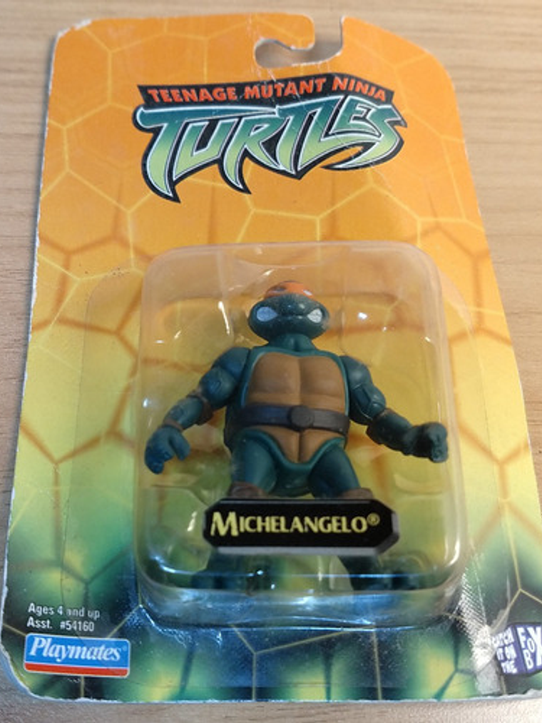Michelangelo Mini Tmnt Mike 2002 Playmates 1