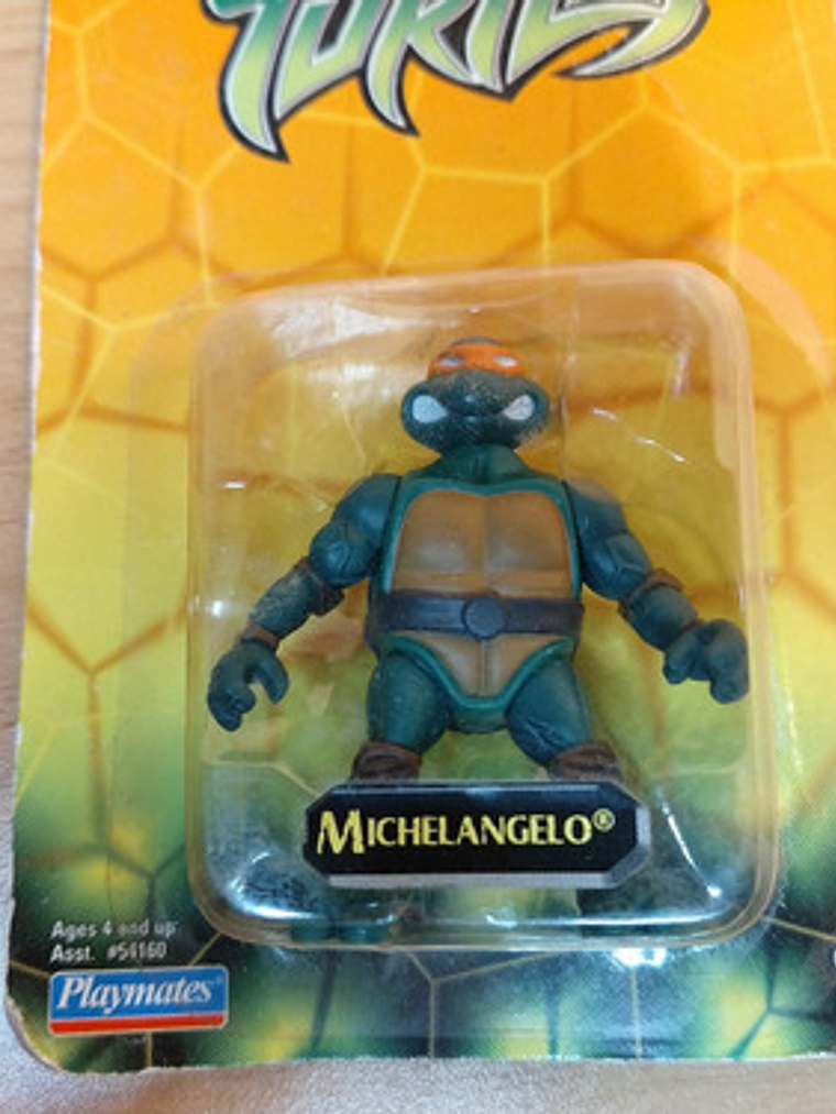 Michelangelo Mini Tmnt Mike 2002 Playmates 3