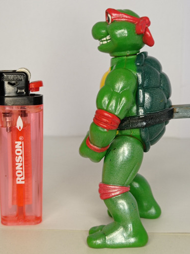 Toon Raph 1993 Tmnt Rafael Tortugas Ninja 90s Vintage 6