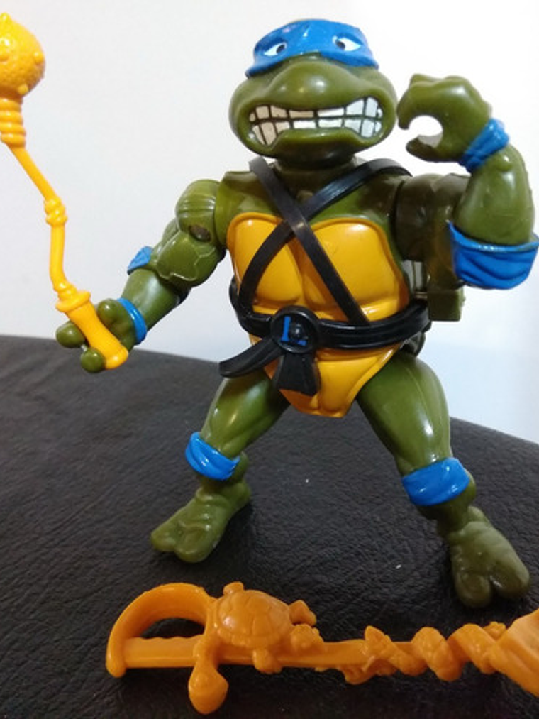 Sword Slicin' Leonardo 1990 Tmnt Tortugas Ninja 90s 1