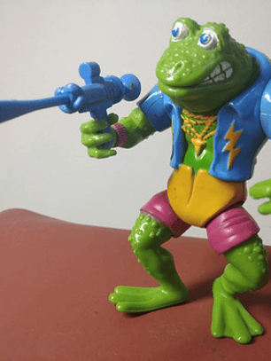Genghis Frog C/acc 1989 Tmnt Tortugas Ninja
