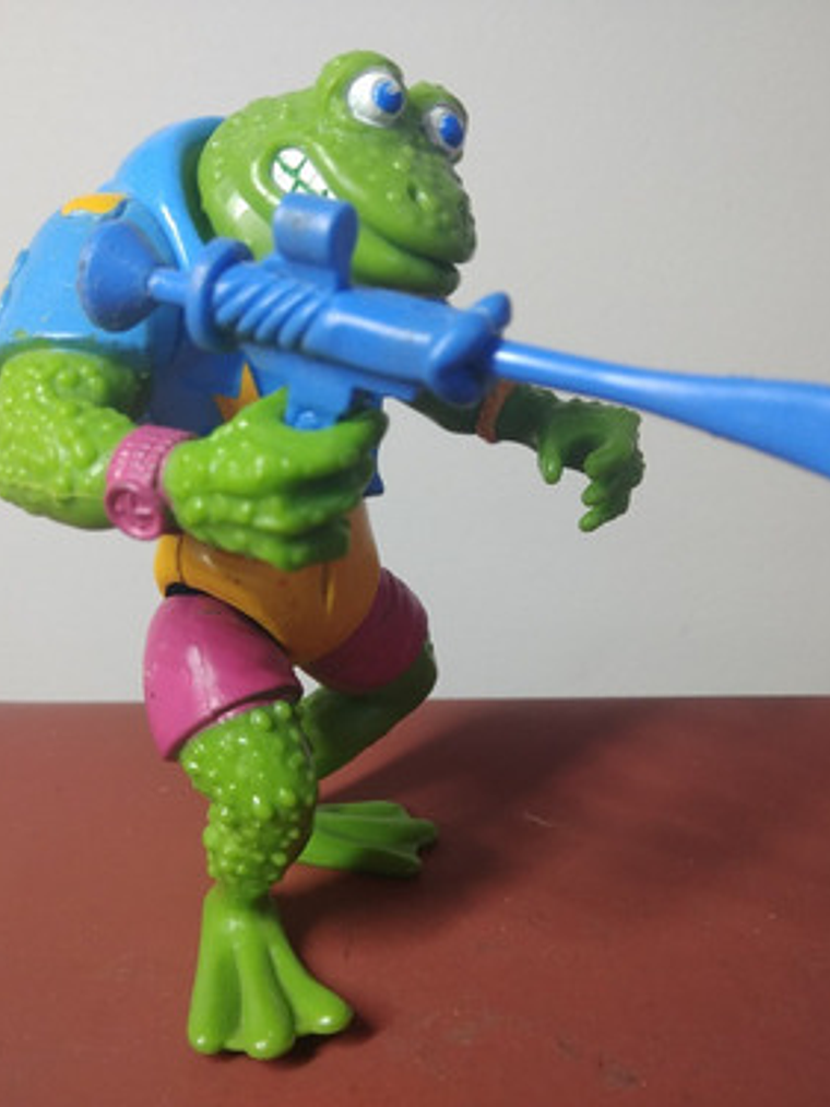Genghis Frog C/acc 1989 Tmnt Tortugas Ninja 4