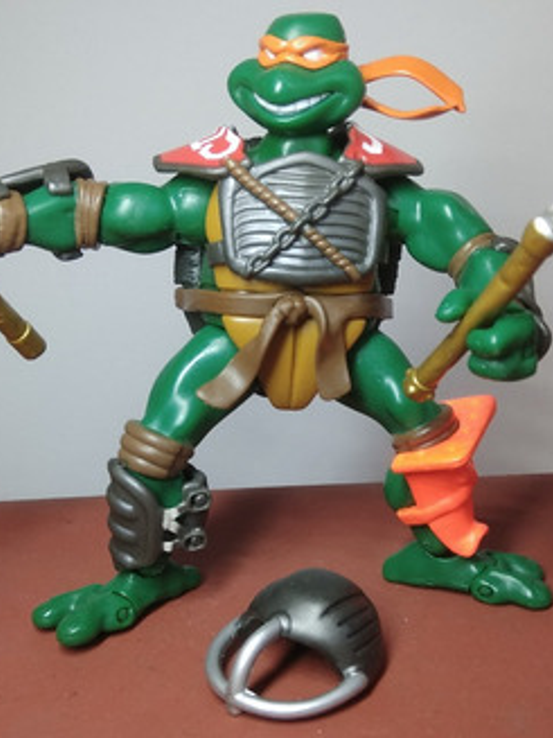 Fightin' Gear Michelangelo Completo 2003 Tmnt Tortugas Ninja 3