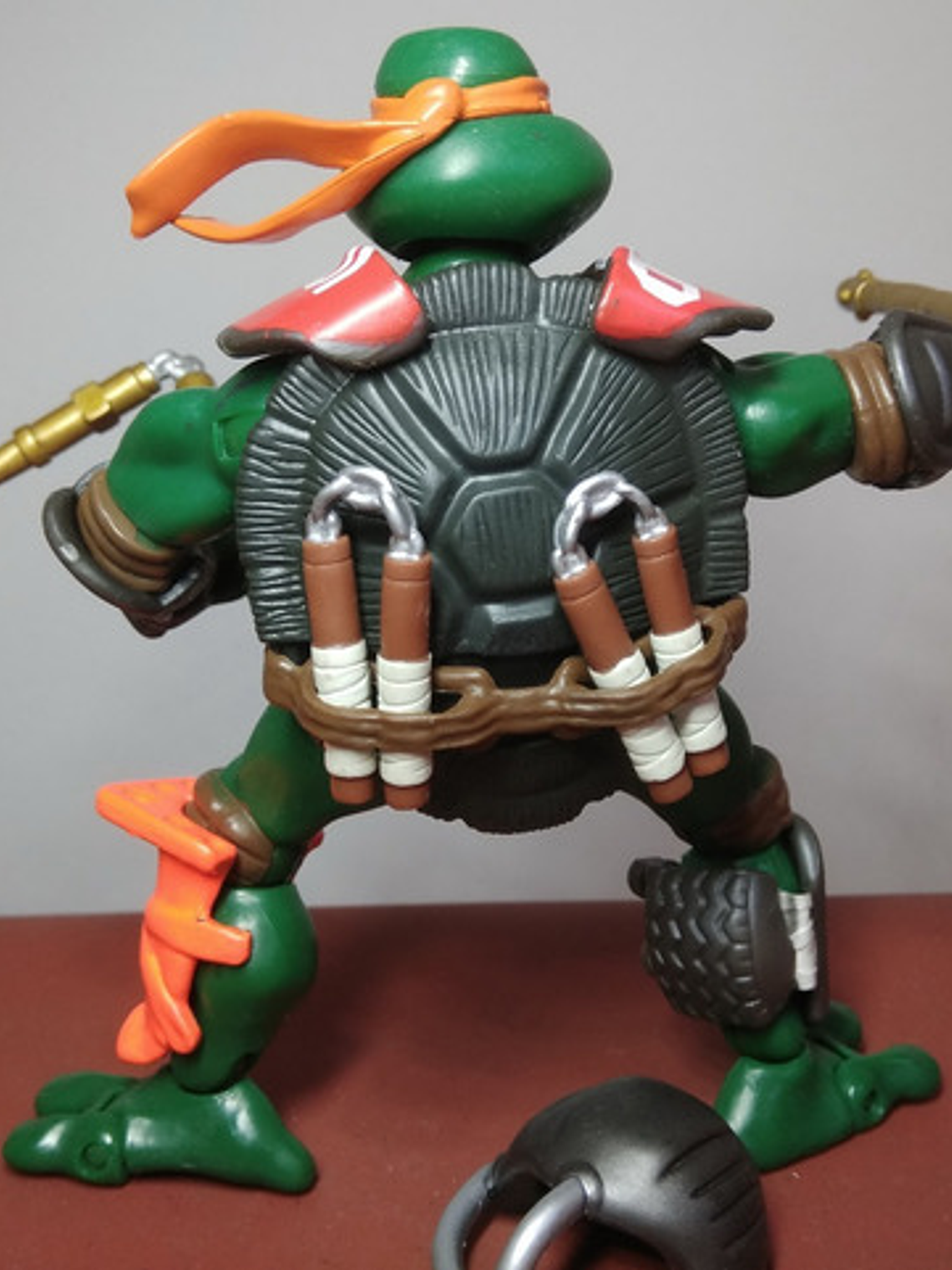 Fightin' Gear Michelangelo Completo 2003 Tmnt Tortugas Ninja 6