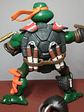 Fightin' Gear Michelangelo Completo 2003 Tmnt Tortugas Ninja - Miniatura 6
