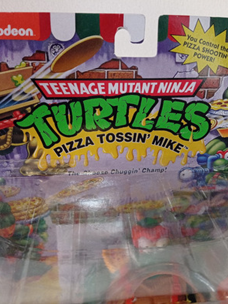 Pizza Tossin' Mike Tmnt Tortugas Ninja Nickelodeon 3