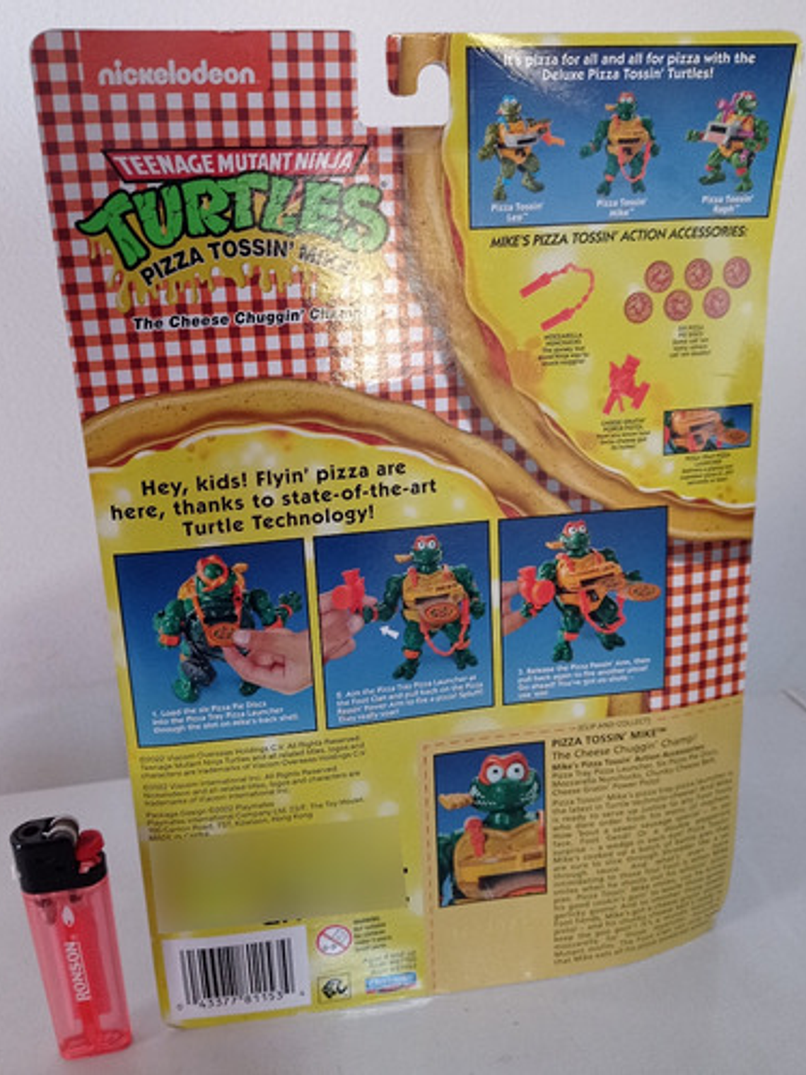 Pizza Tossin' Mike Tmnt Tortugas Ninja Nickelodeon 6