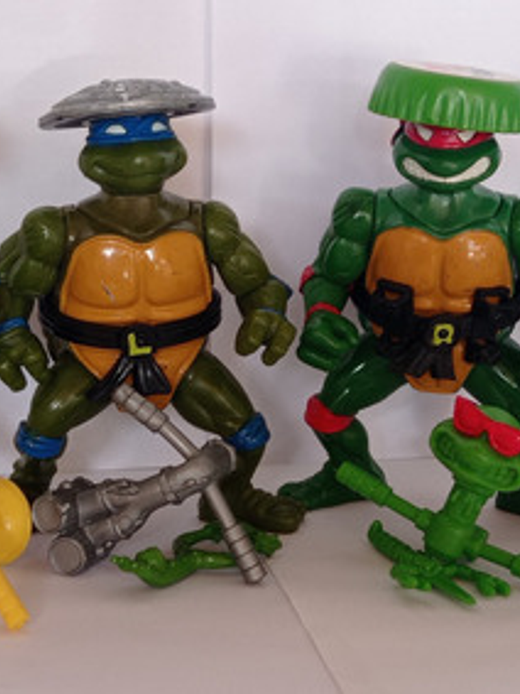 Headdroppin' Turtles Pack 1991 Tmnt Tortugas Ninja 90s 1