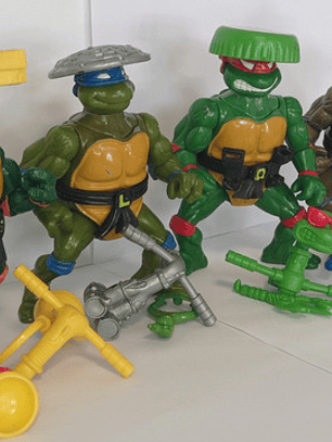 Headdroppin' Turtles Pack 1991 Tmnt Tortugas Ninja 90s