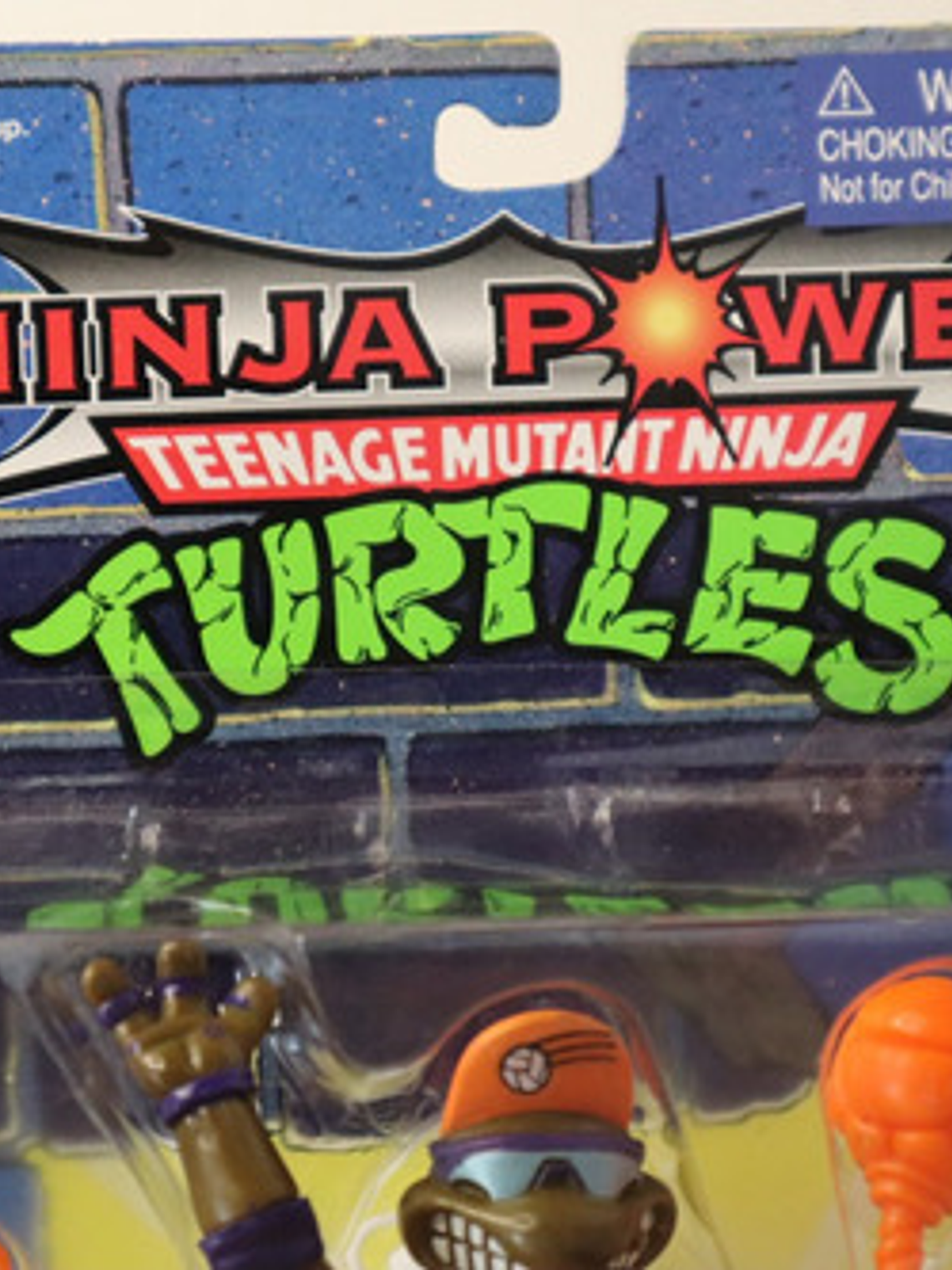 Spike N Volley Don 1996 Tmnt ! Donatello Ninja Power Tortuga 4
