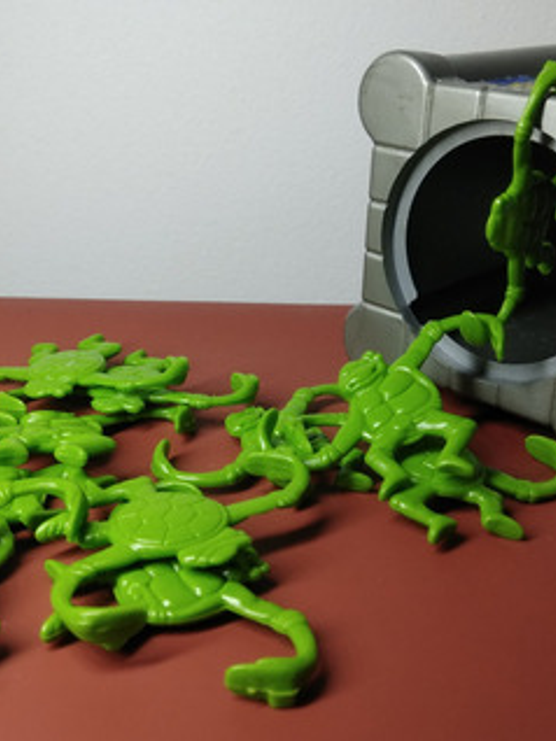 City Sewer Turtle Chain Game 1990 Tmnt Tortugas Ninja 2