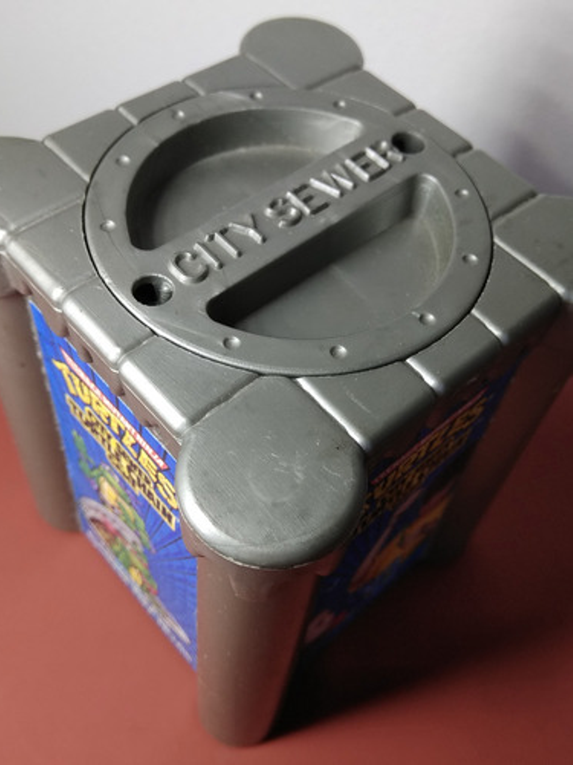 City Sewer Turtle Chain Game 1990 Tmnt Tortugas Ninja 3