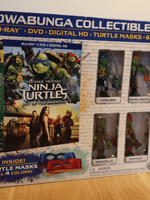 Set Coleccionable Tmnt 2014 Movie Playmates Tortugas Ninja