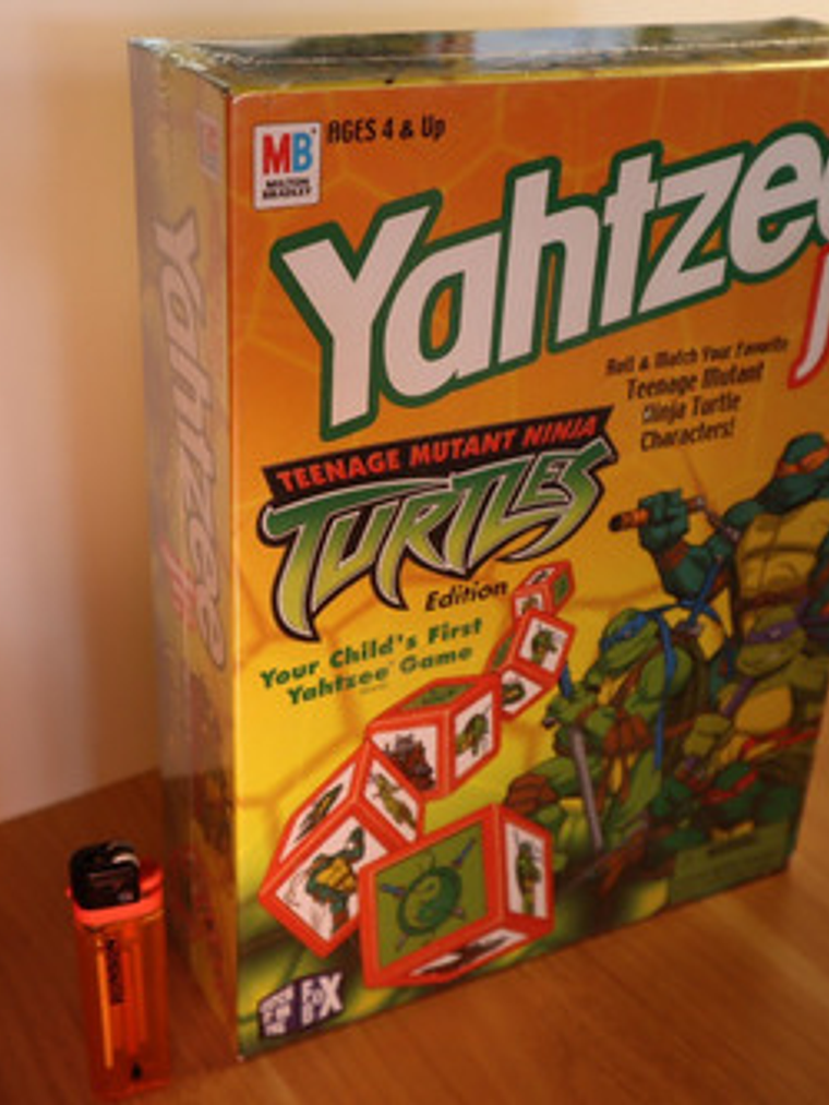 Yahtzee Jr. Tmnt 2003 Hasbro Milton Bradley Tortugas Ninja 5