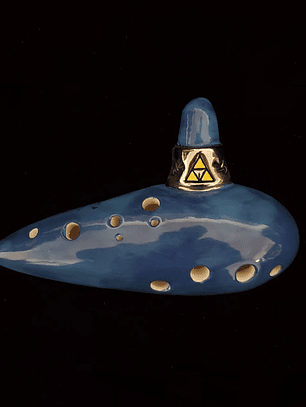 Ocarina del Tiempo de 12 Agujeros Alto C