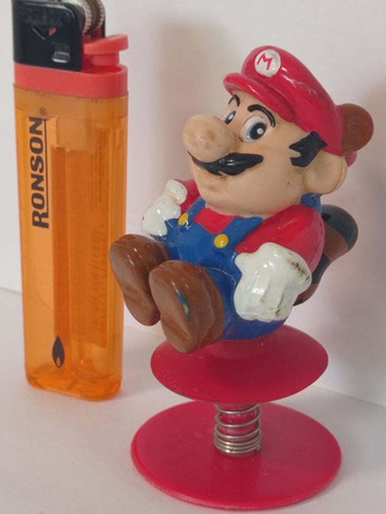 Tanooki Mario 1989 Figura Mini Nintendo Mcd Mario Bros 3