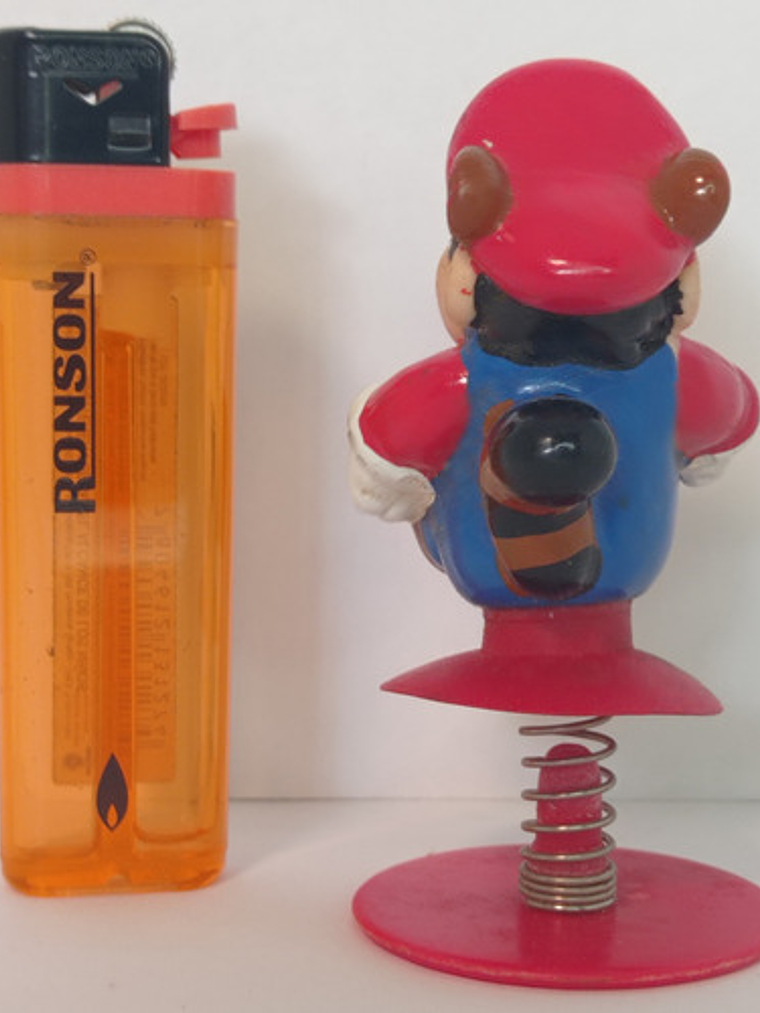 Tanooki Mario 1989 Figura Mini Nintendo Mcd Mario Bros 4