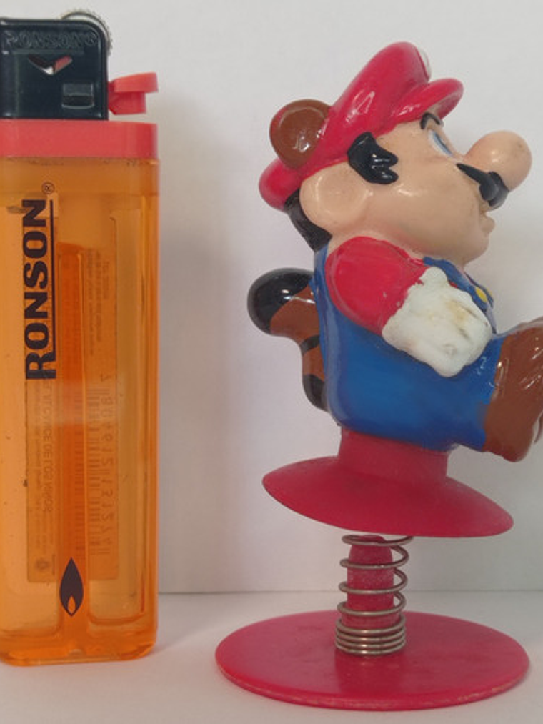 Tanooki Mario 1989 Figura Mini Nintendo Mcd Mario Bros 5