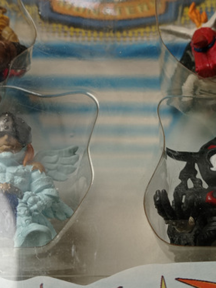 Digimon Set Iv 2000 Bandai Leomon Unimon Angemon Devimon 4