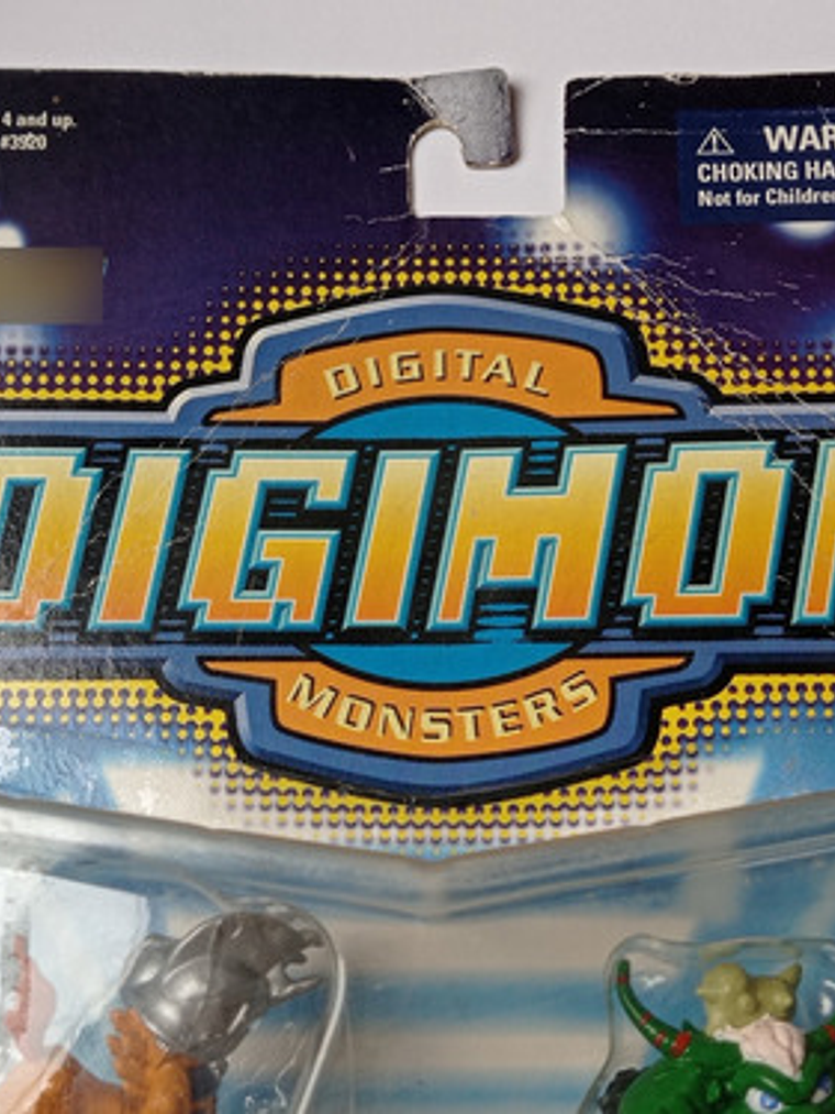 Digimon Set Iii 2000 Bandai Centarumon Ogremon Monzaemon + 2