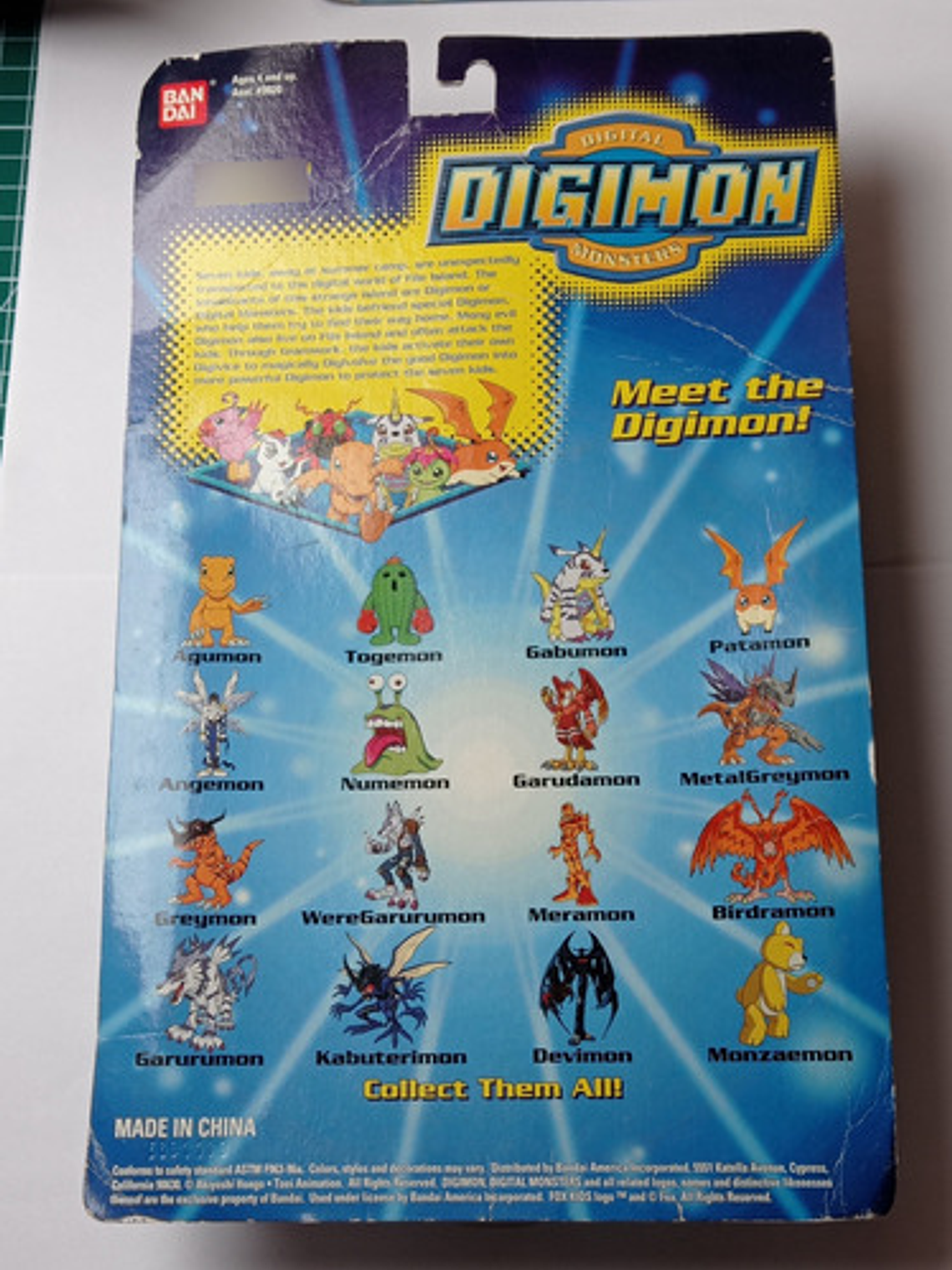 Digimon Set Iii 2000 Bandai Centarumon Ogremon Monzaemon + 7