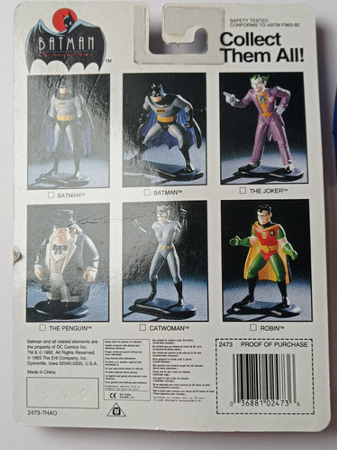 Catwoman 1993 Batman The Animated Series Ertl 6