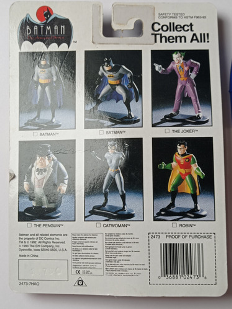 Catwoman 1993 Batman The Animated Series Ertl 6