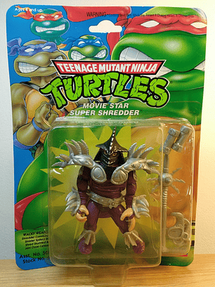 Movie Star Super Shredder 1992 Tmnt ! Destructor