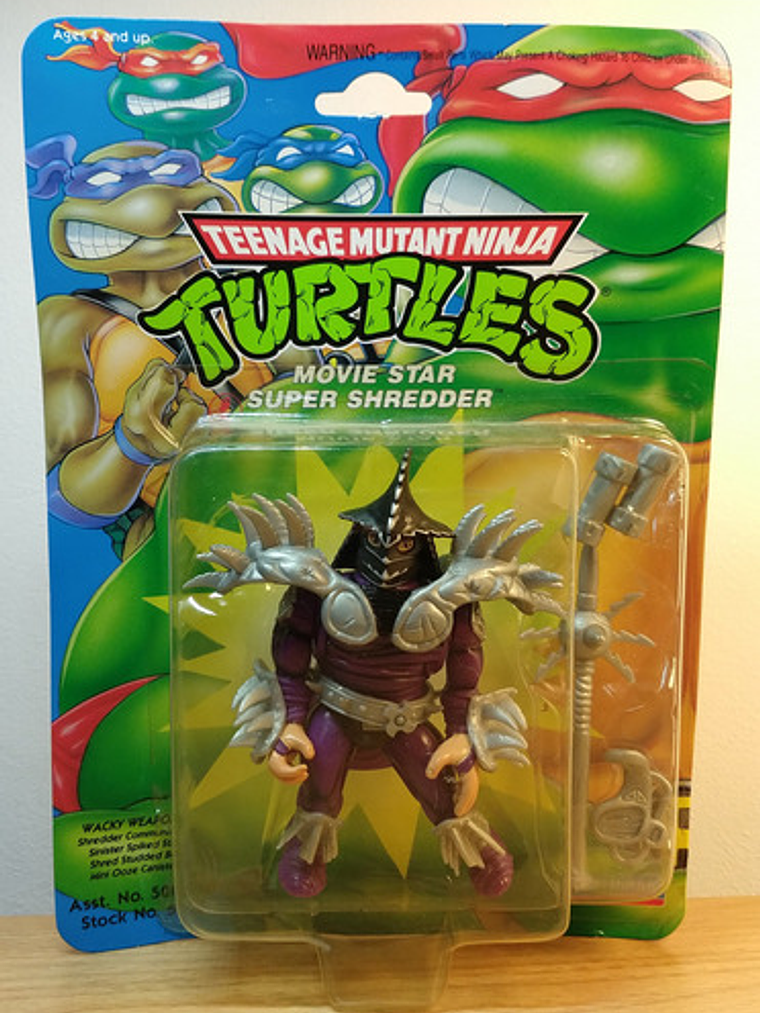 Movie Star Super Shredder 1992 Tmnt ! Destructor 1