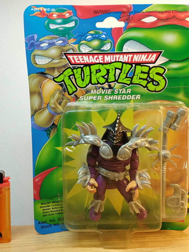 Movie Star Super Shredder 1992 Tmnt ! Destructor 2