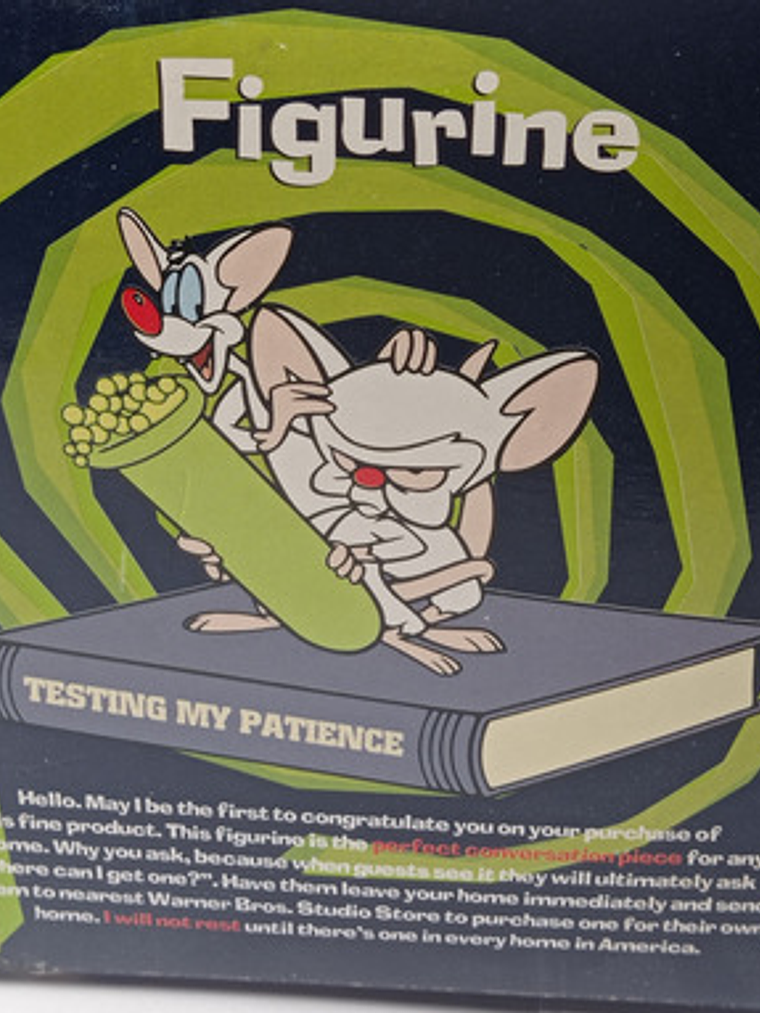 Pinky Y Cerebro 1996 Testing My Patience Warner Animaniacs 9