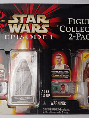 Anakin Y Obi-wan 1999 Star Wars Ep 1 Hasbro Commtech
