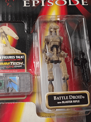 Darth Maul Y Battle Droid 1999 Star Wars E 1 Hasbro Commtech
