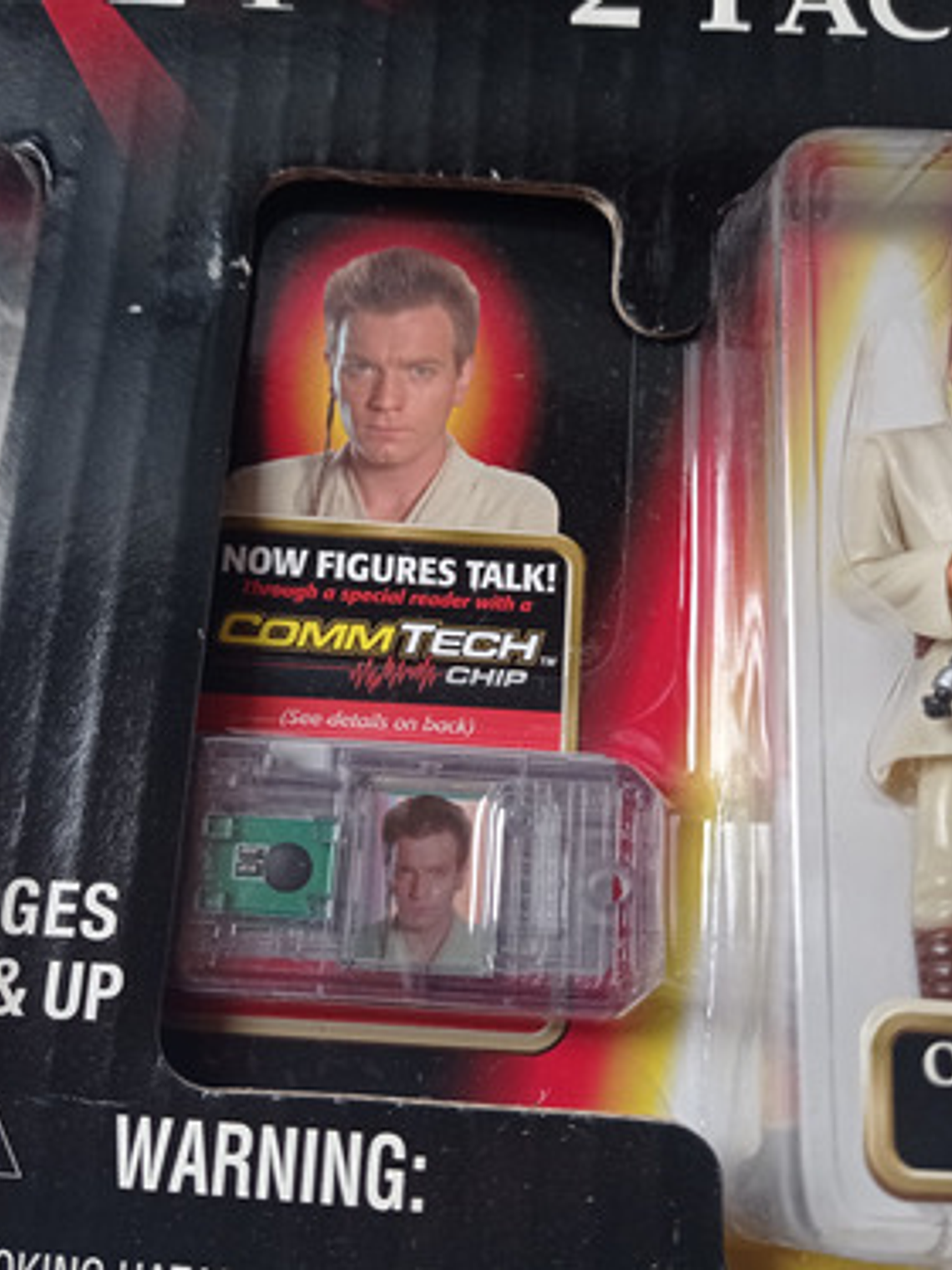 Obi-wan Kenobi Y Padme 1999 Star Wars E 1 Hasbro Commtech 3