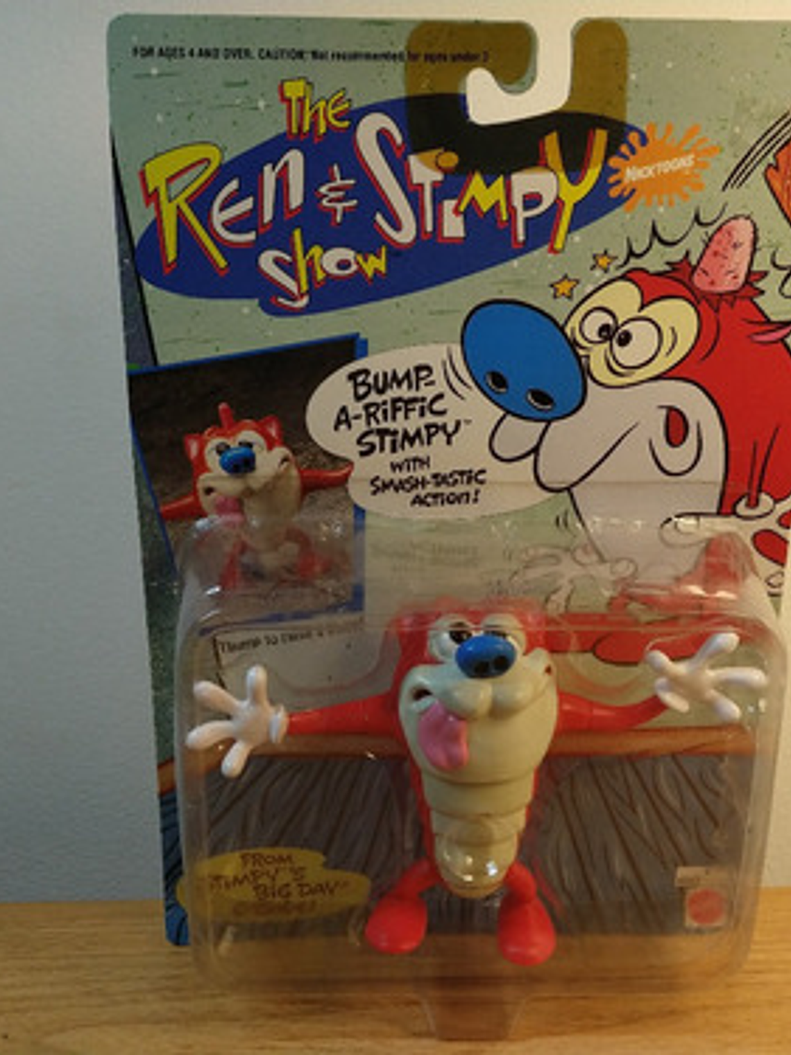 Stimpy 1993 Ren And Stimpy Mattel Nicktoons 2
