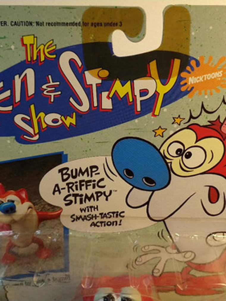 Stimpy 1993 Ren And Stimpy Mattel Nicktoons 3