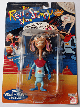 Commander Ren (detalle) 1993 Ren And Stimpy Mattel Nicktoons