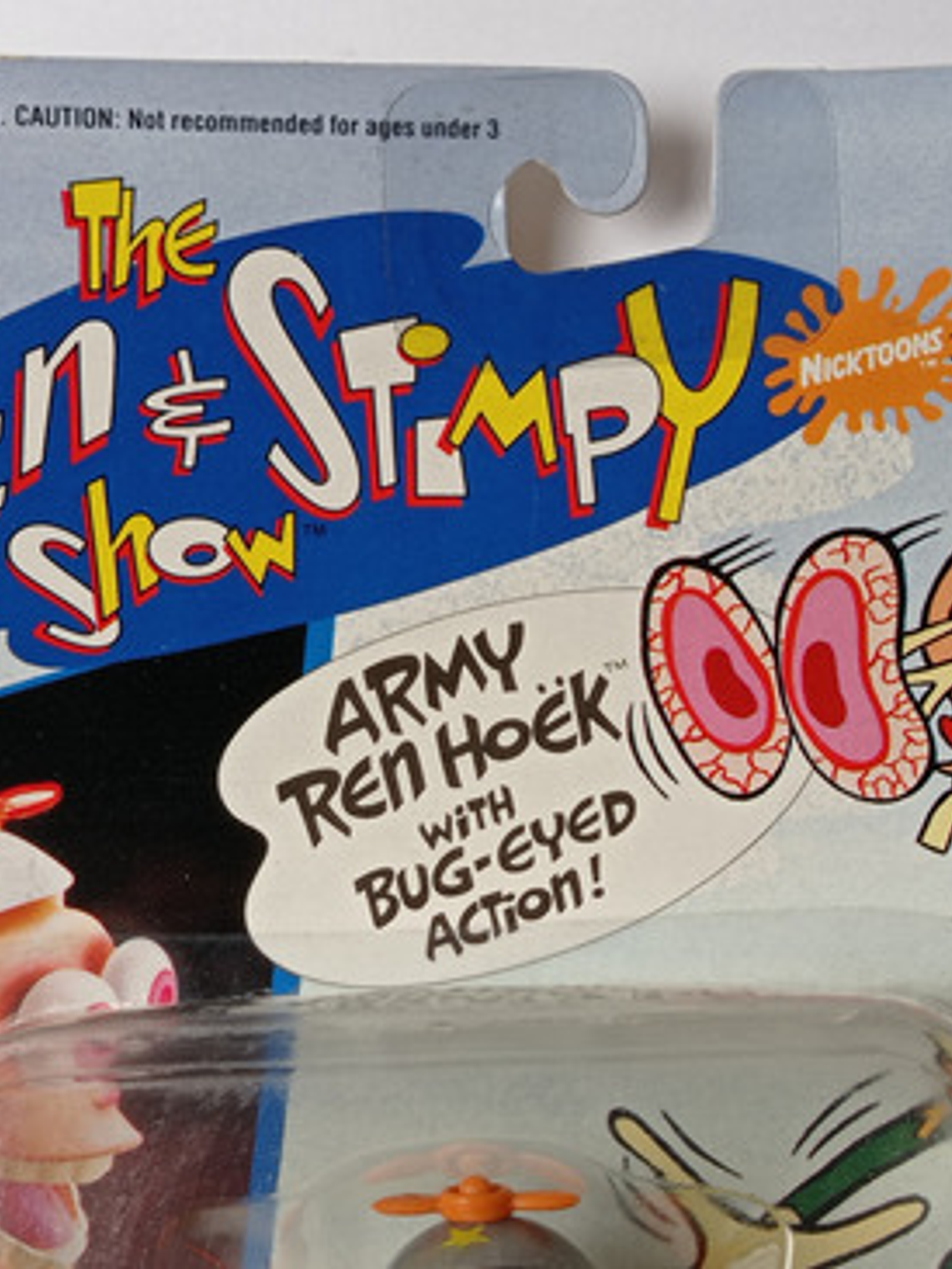 Army Ren 1993 Ren And Stimpy Mattel Nicktoons 3