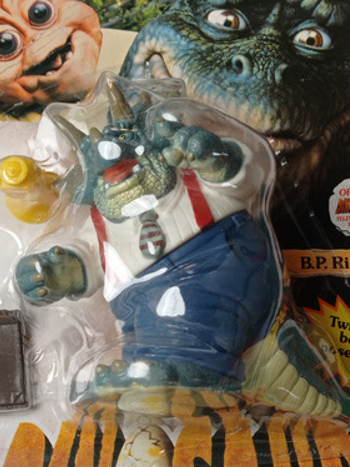 B.p. Richfield 1991 Hasbro Dinosaurios Disney Original 6