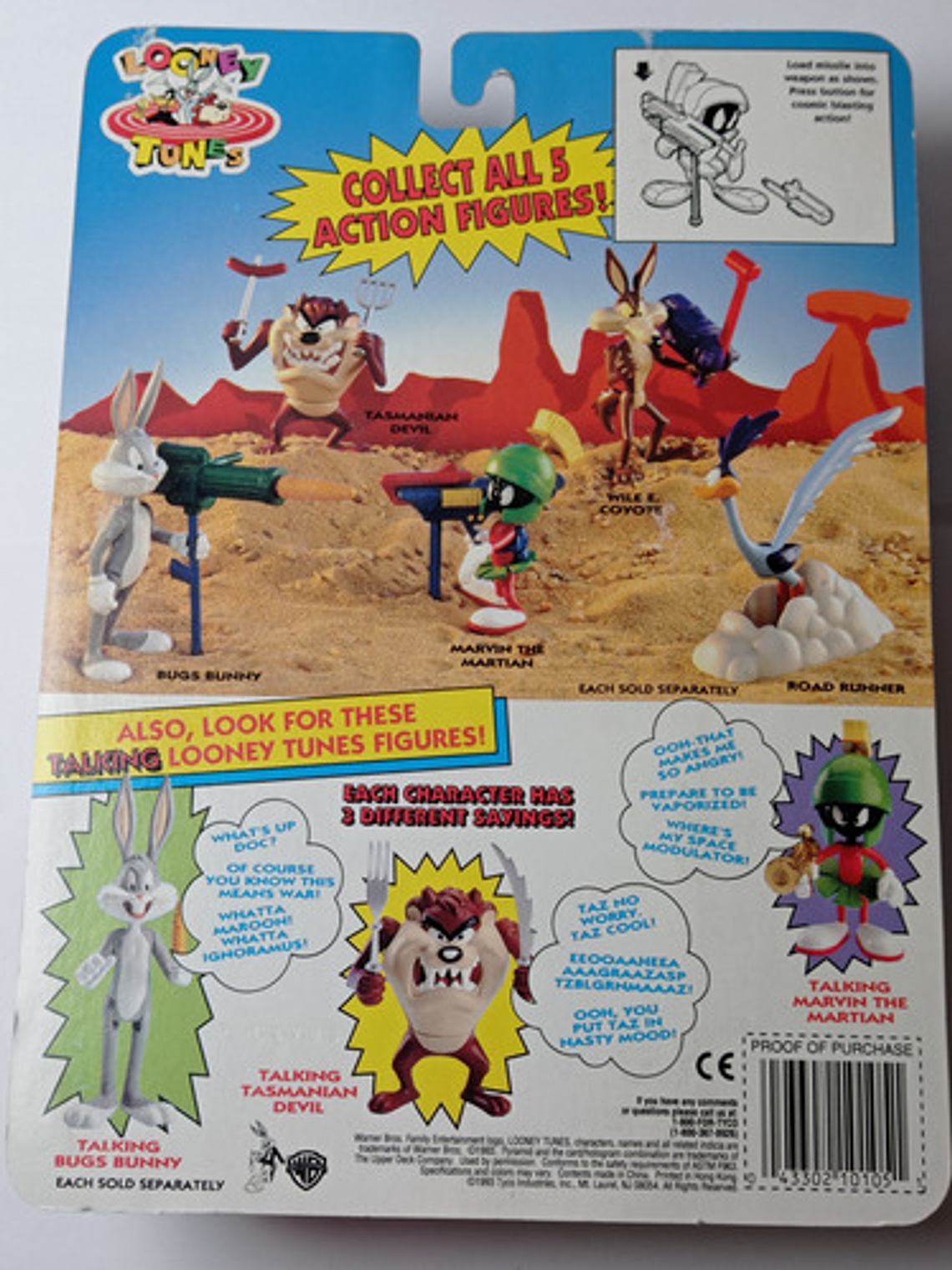 Marvin The Martian 1993 Looney Tunes Tyco 5